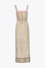 Vestido Palau Tessera Print