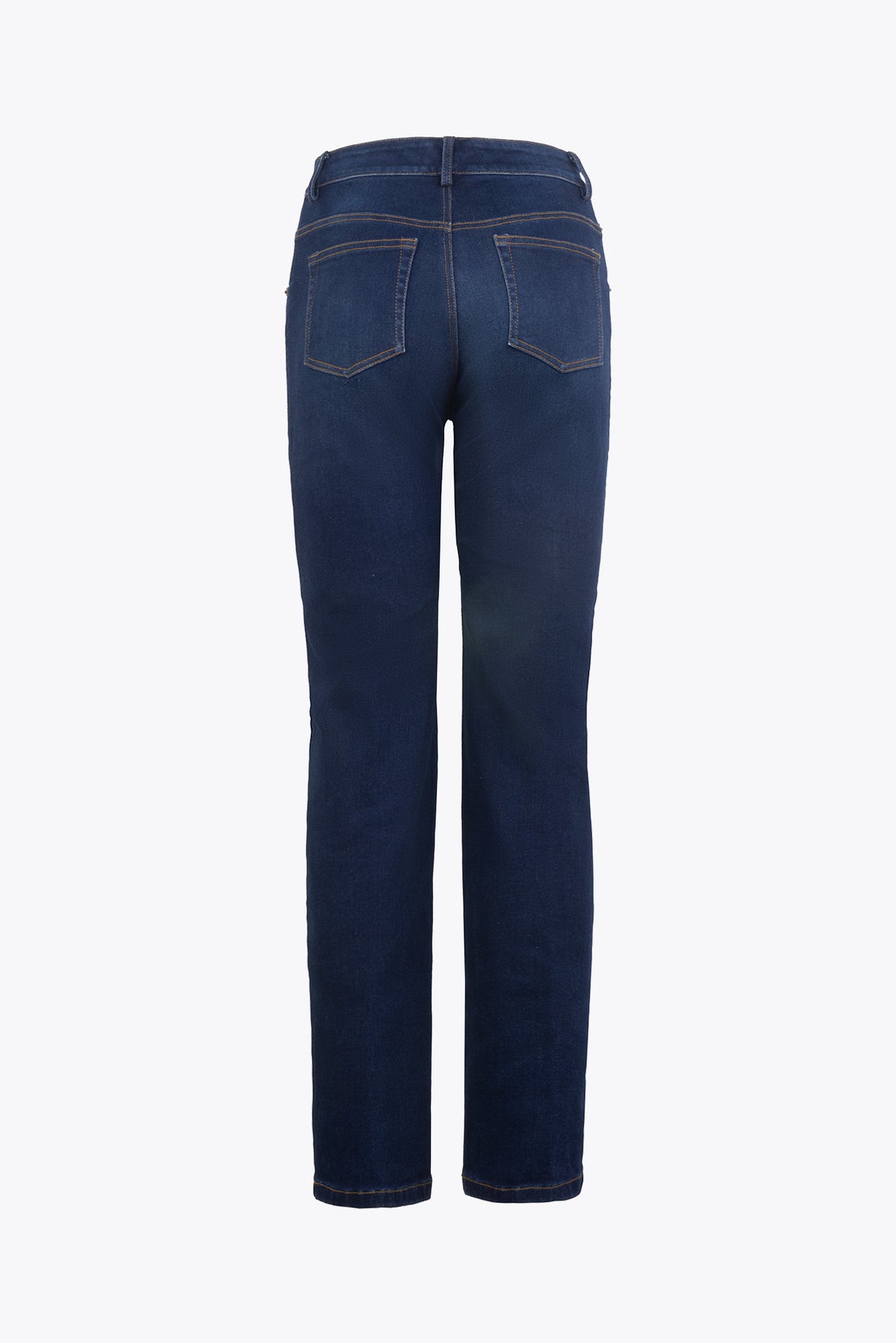 Jean Cecil Leg Crop Azul Oscuro
