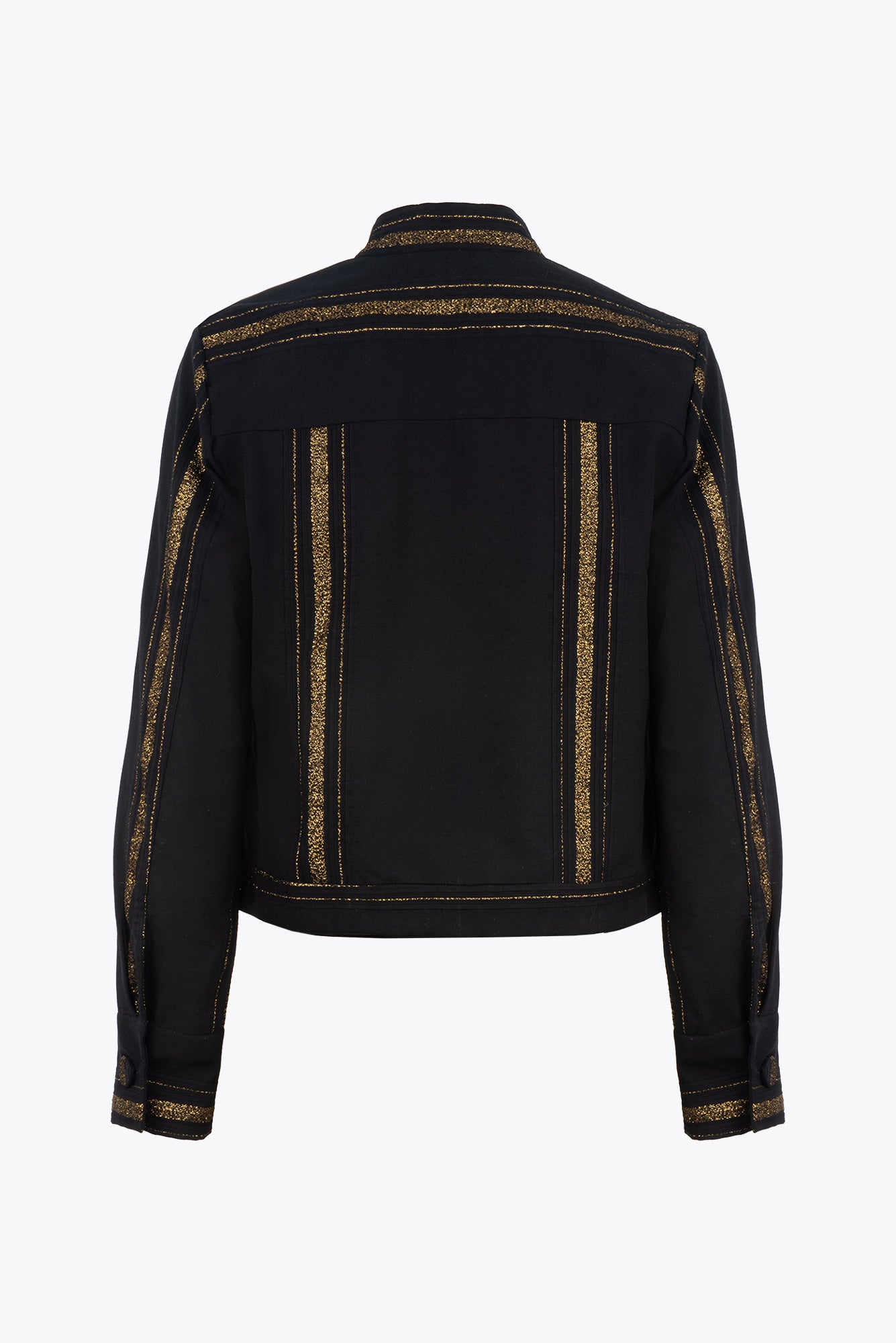 Chaqueta Silente Negro Dorado