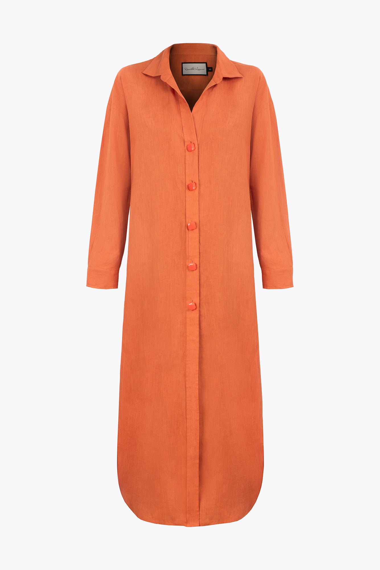 Vestido Deriva Solar Orange