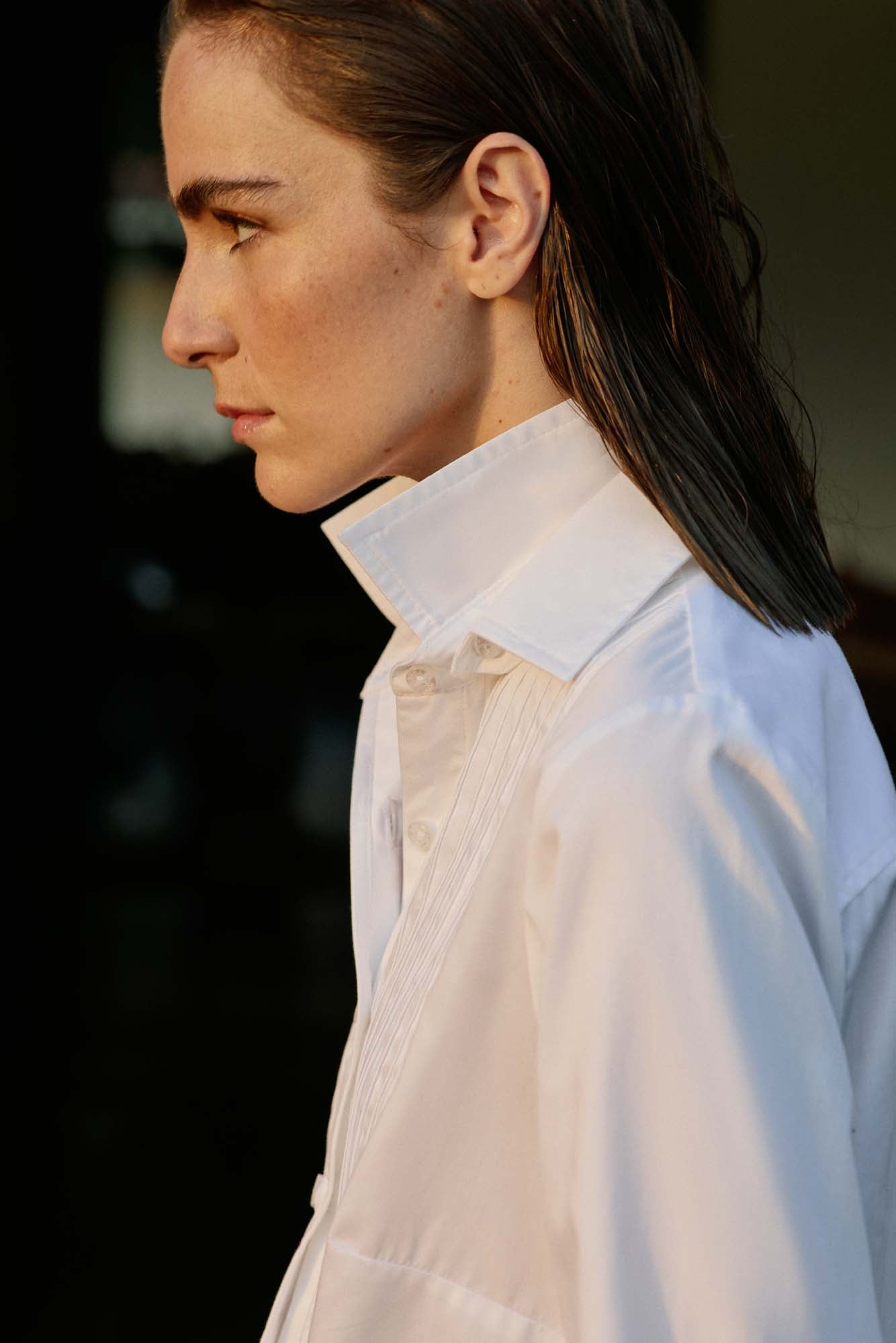 Camisa Hilo Blanco