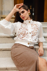 Blusa Orissa Ivory