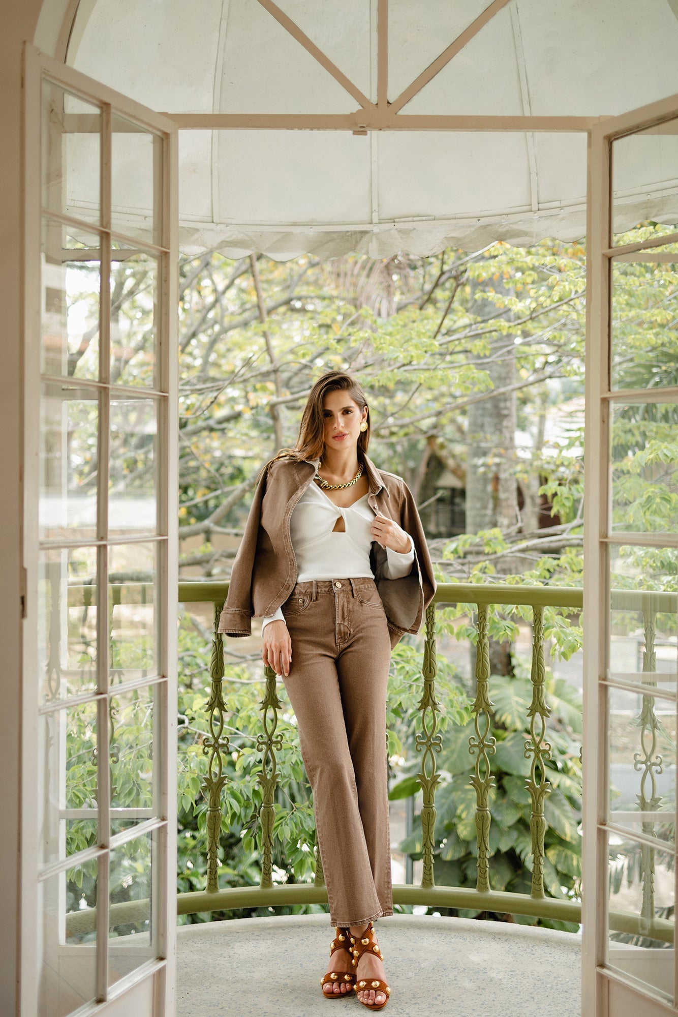 Blusa Sitara Ivory