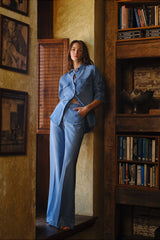 Camisa Naia Azul Claro