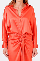 Camisa Caspe Naranja