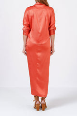 Camisa Caspe Naranja