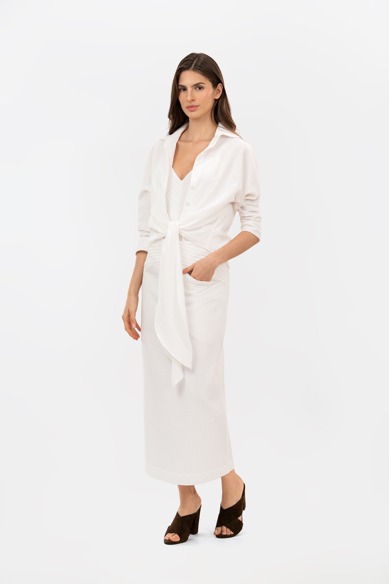 Camisa Solene Ivory