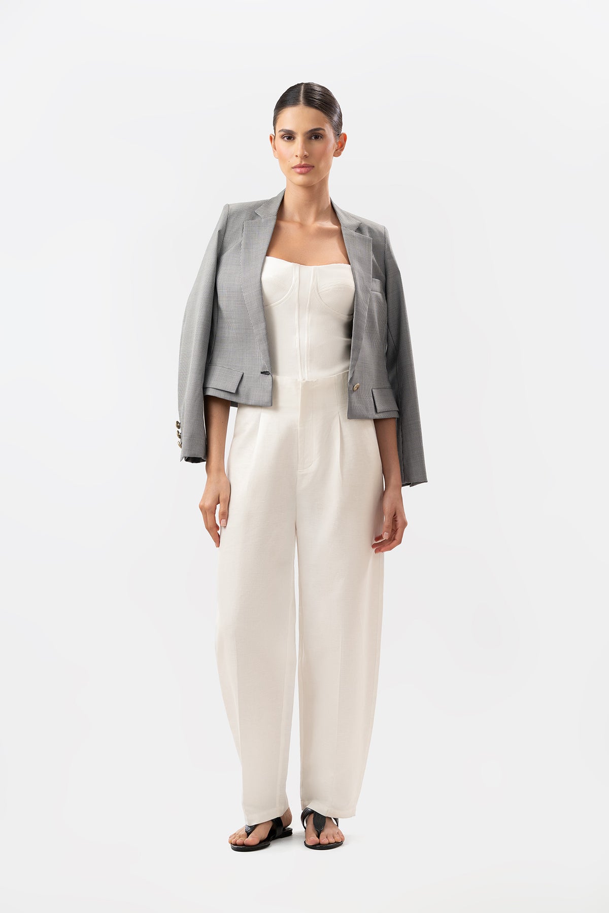 Blusa Inés Ivory