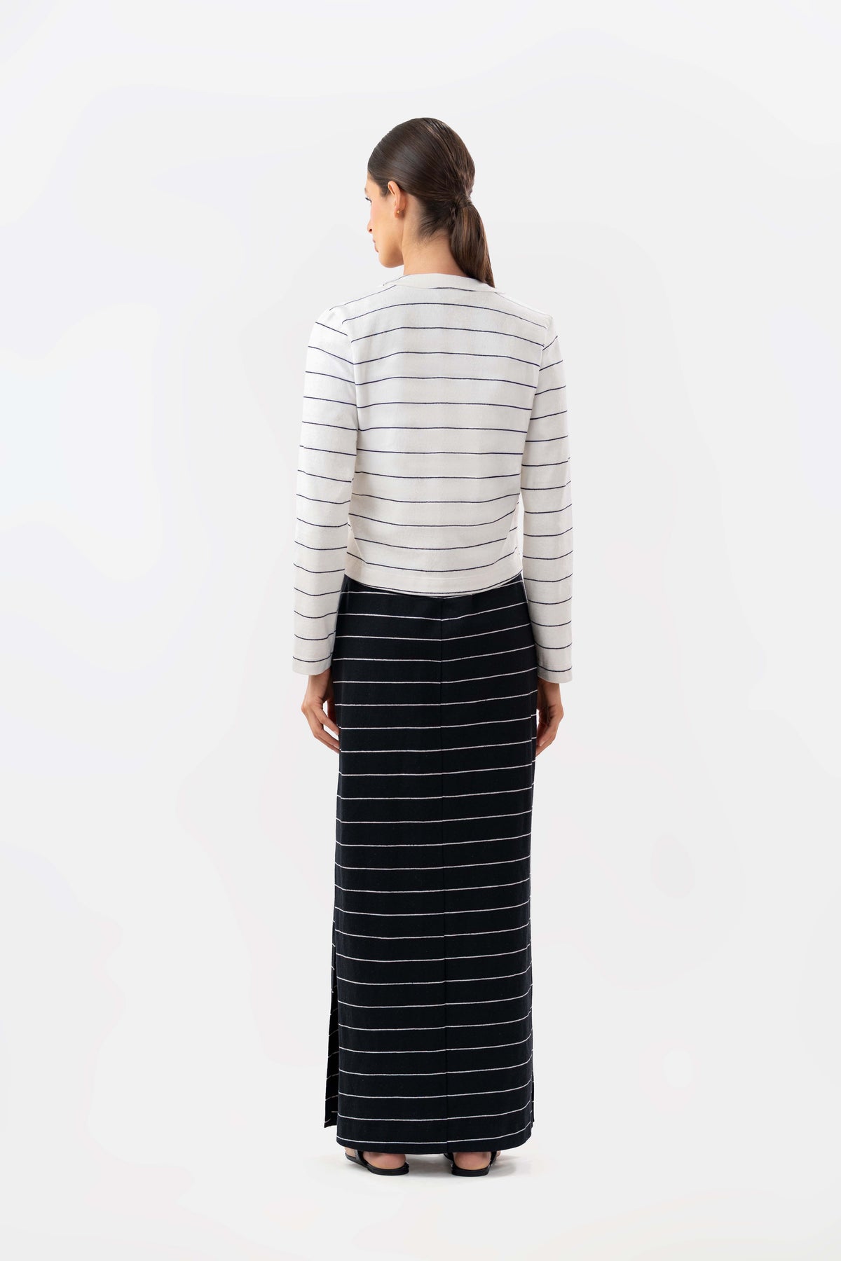 Vestido Simone Negro Ivory