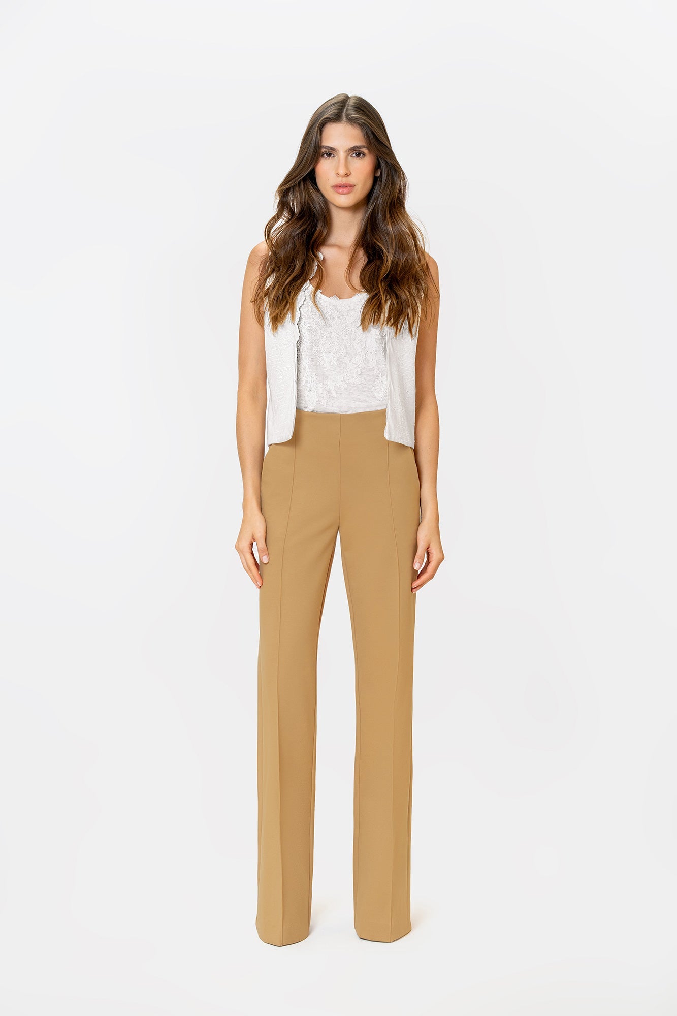 Chaleco Ciane Ivory