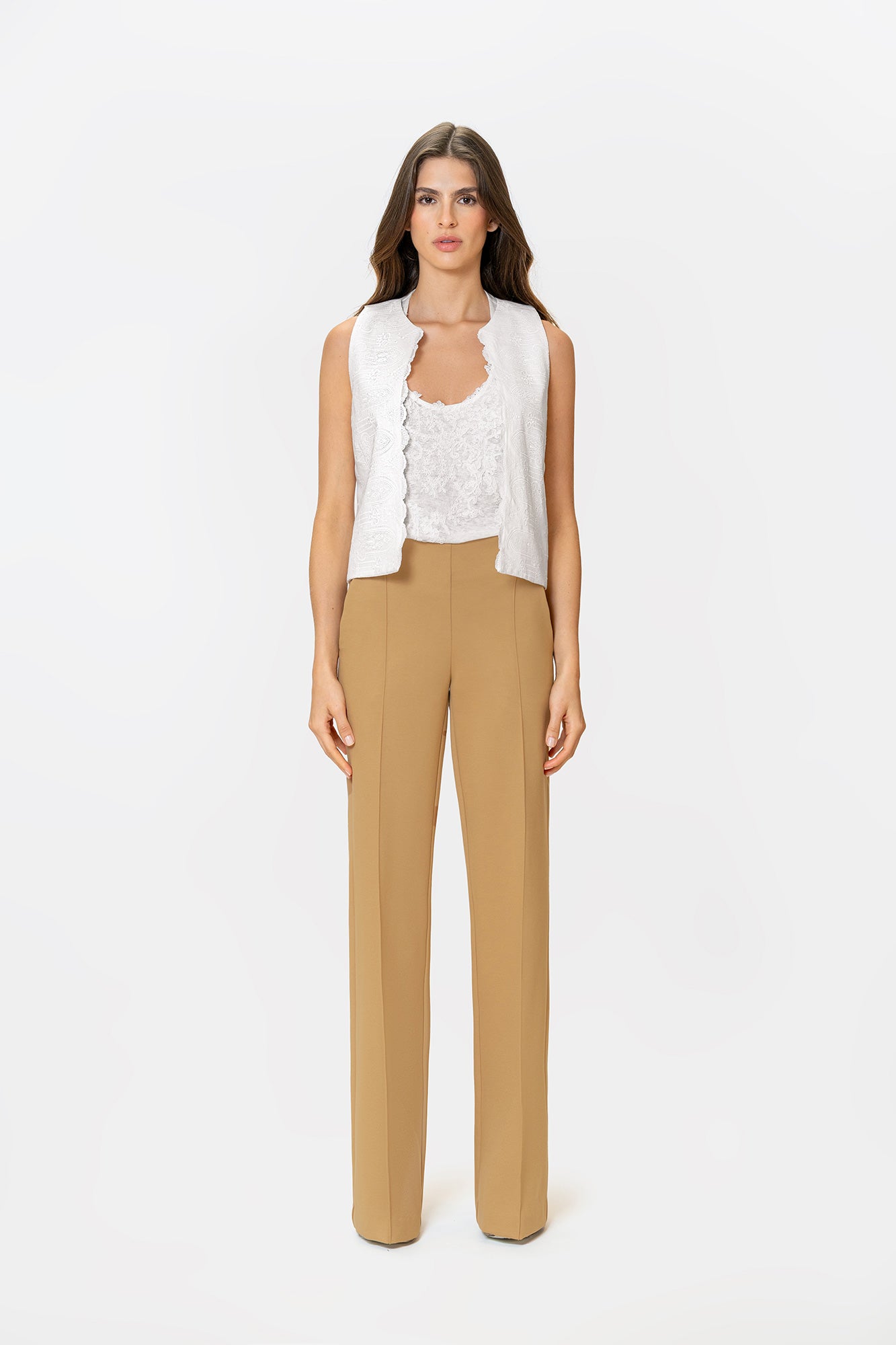 Chaleco Ciane Ivory