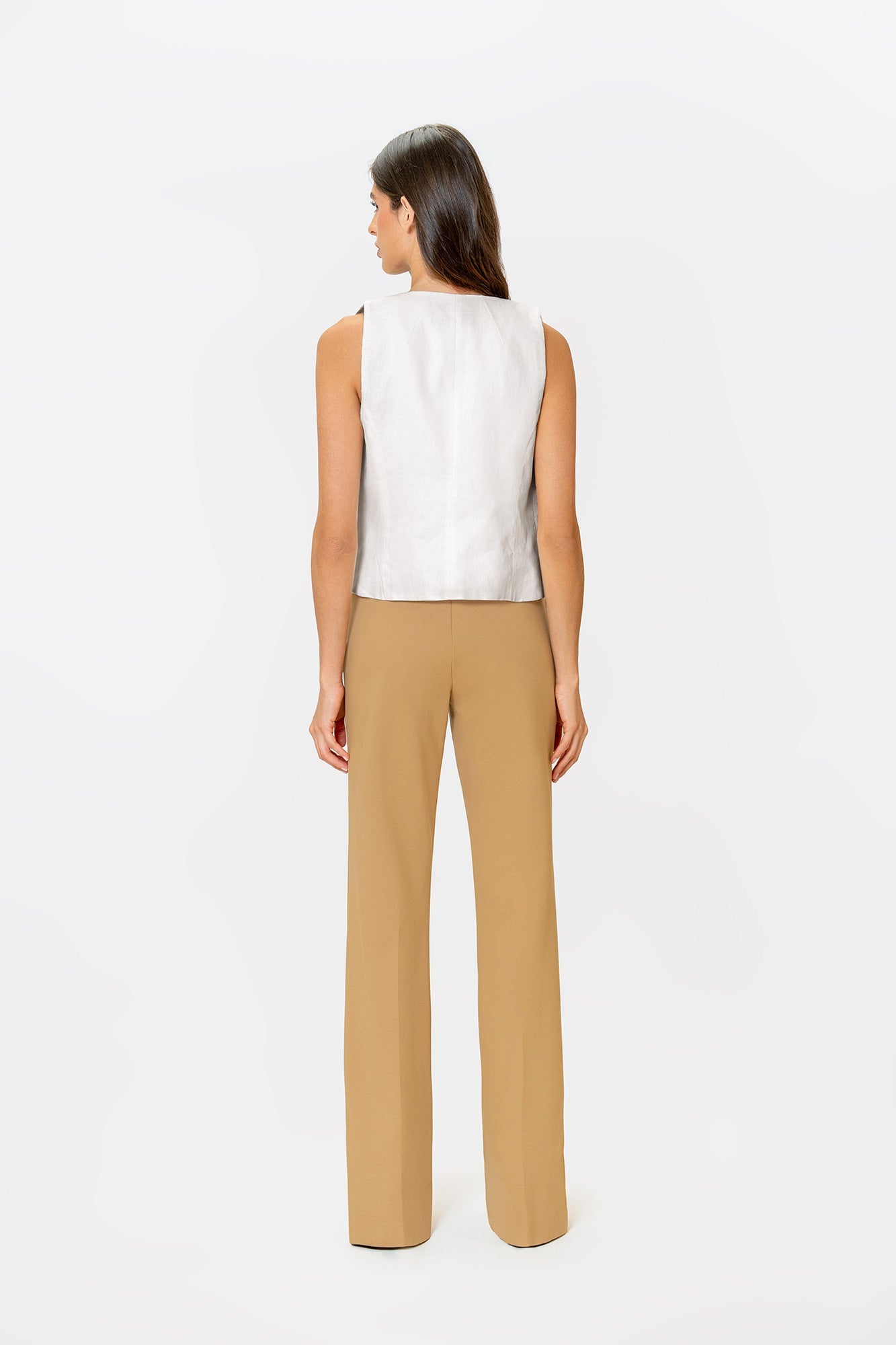Chaleco Ciane Ivory