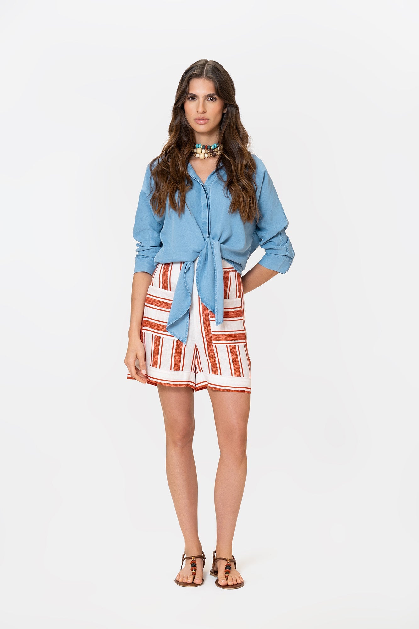 Short Instinto Ginger Biscuit