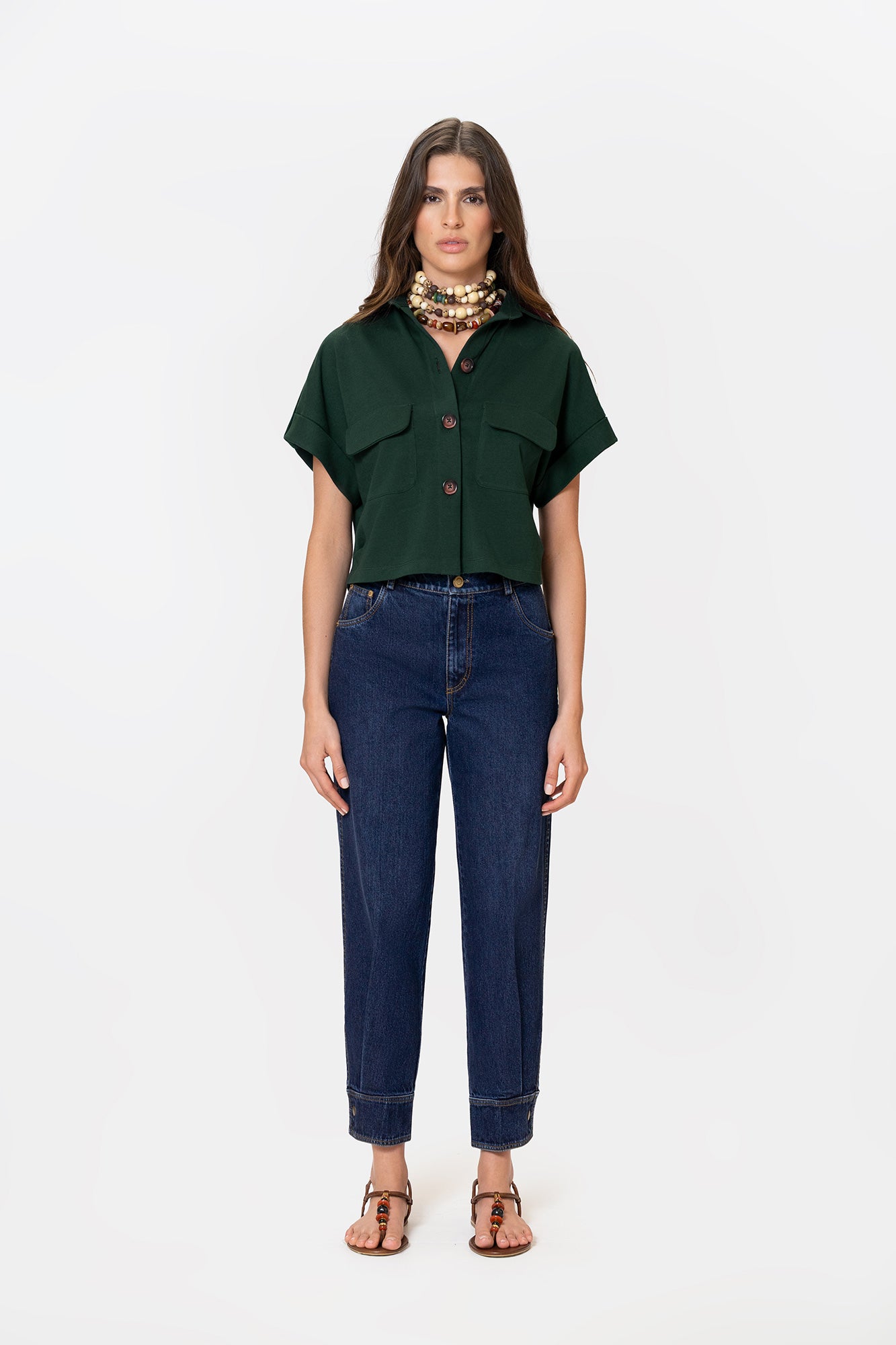 Camisa Perseus Verde Jade