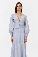 Blusa Delhi Rayas Color