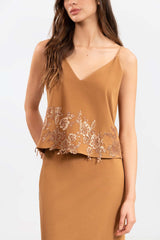 Blusa Firmamento Camel