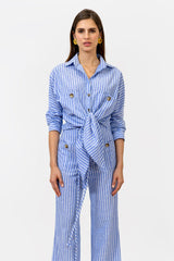 Blusa Origen Rayas Azules