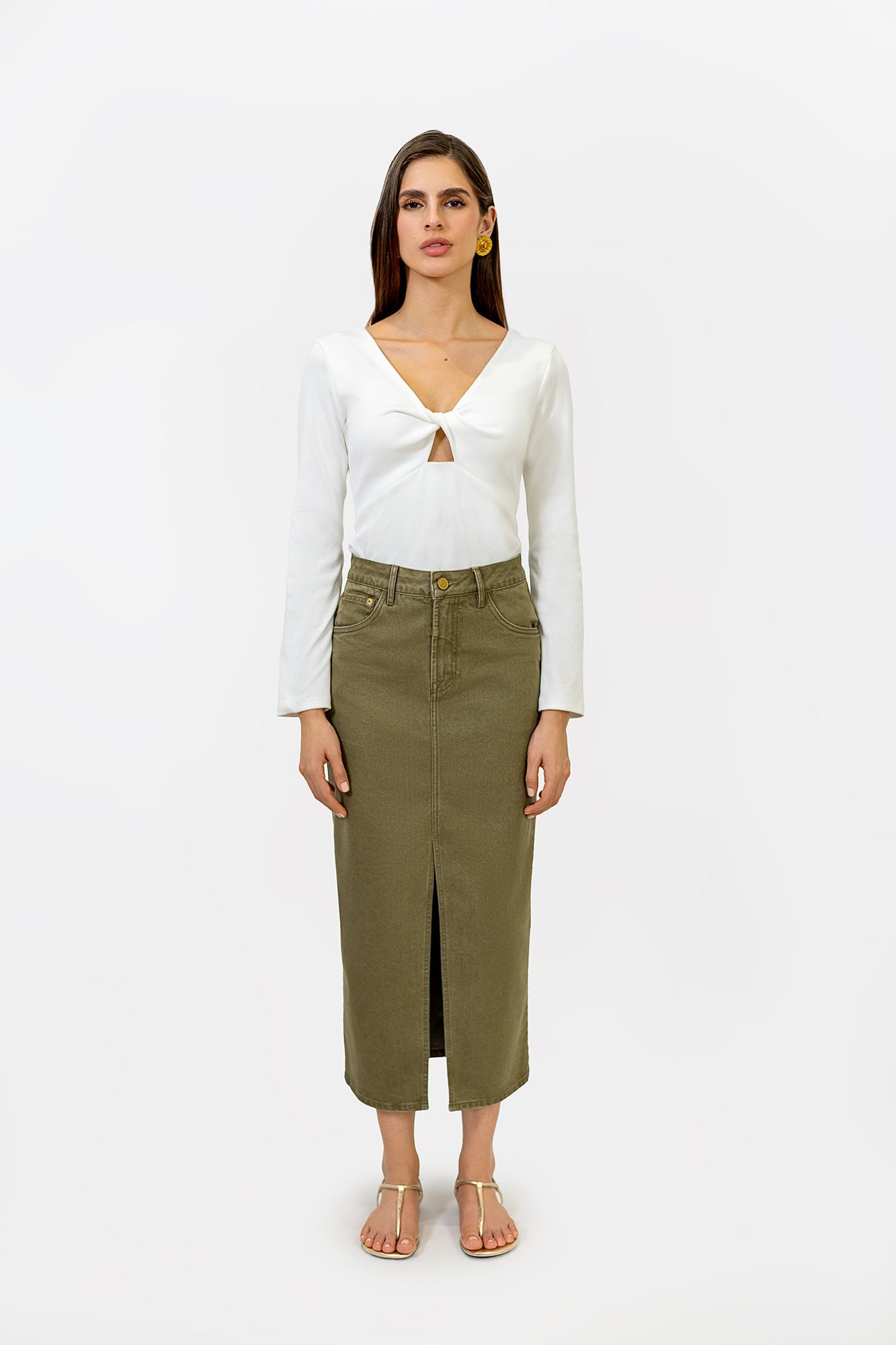 Blusa Sitara Ivory