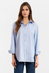 Camisa Celeste Azul Claro