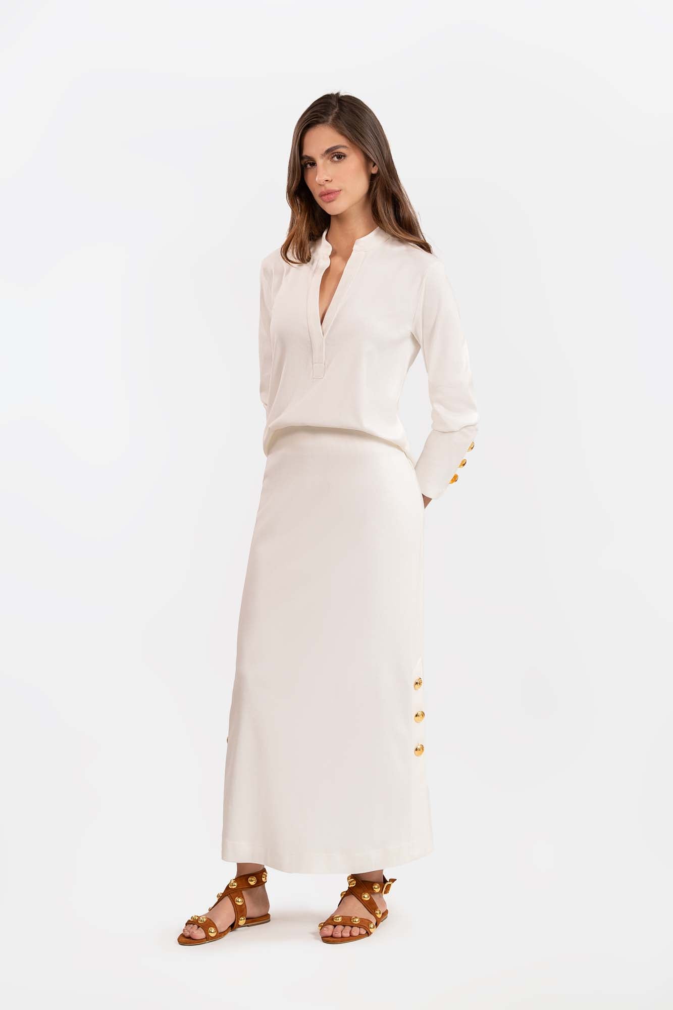 Falda Luma Ivory