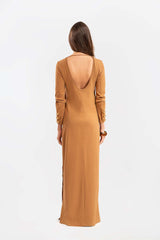 Vestido Solara Camel