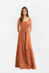 Vestido Versa Bronce