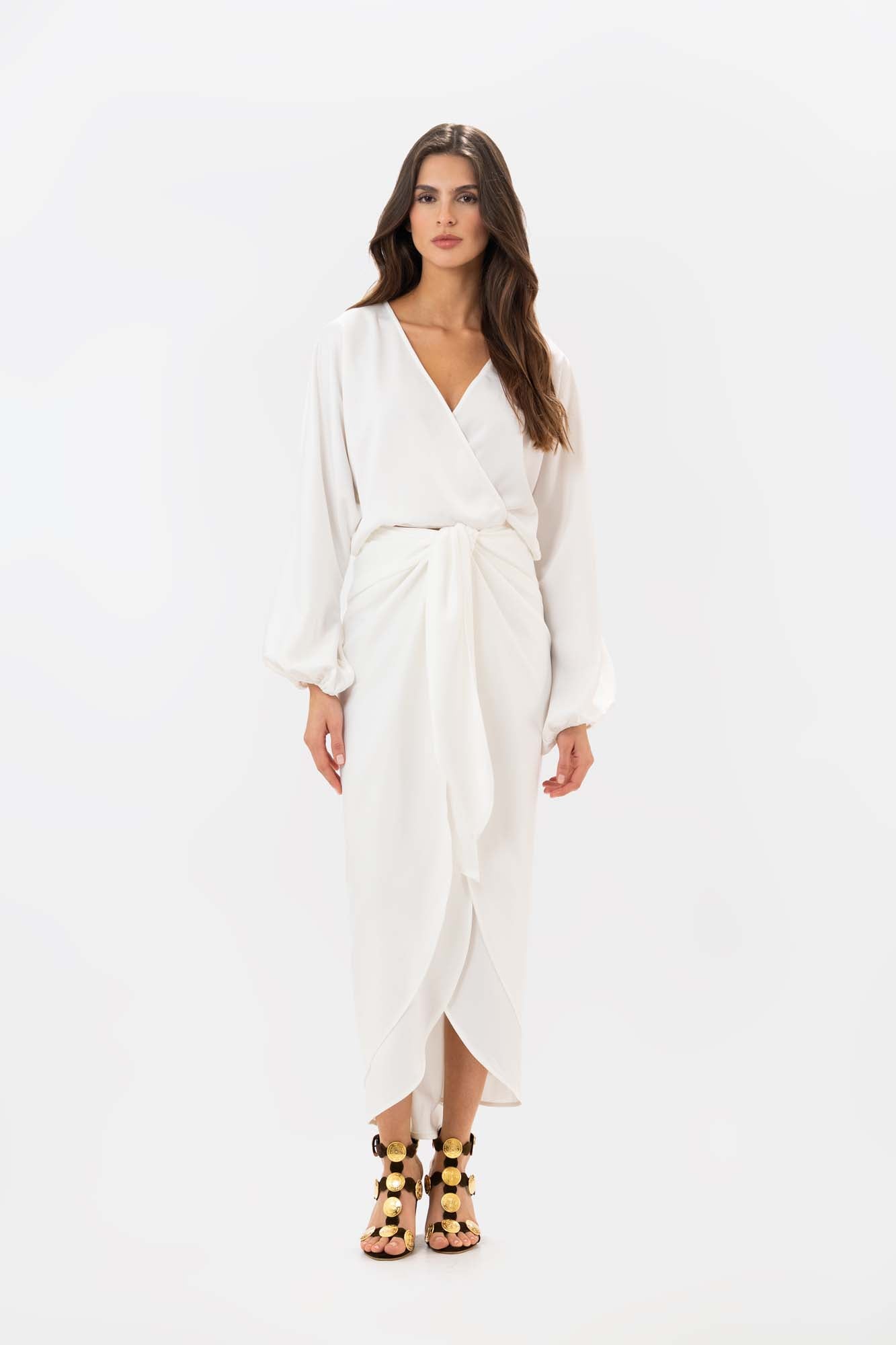 Falda Liora Ivory