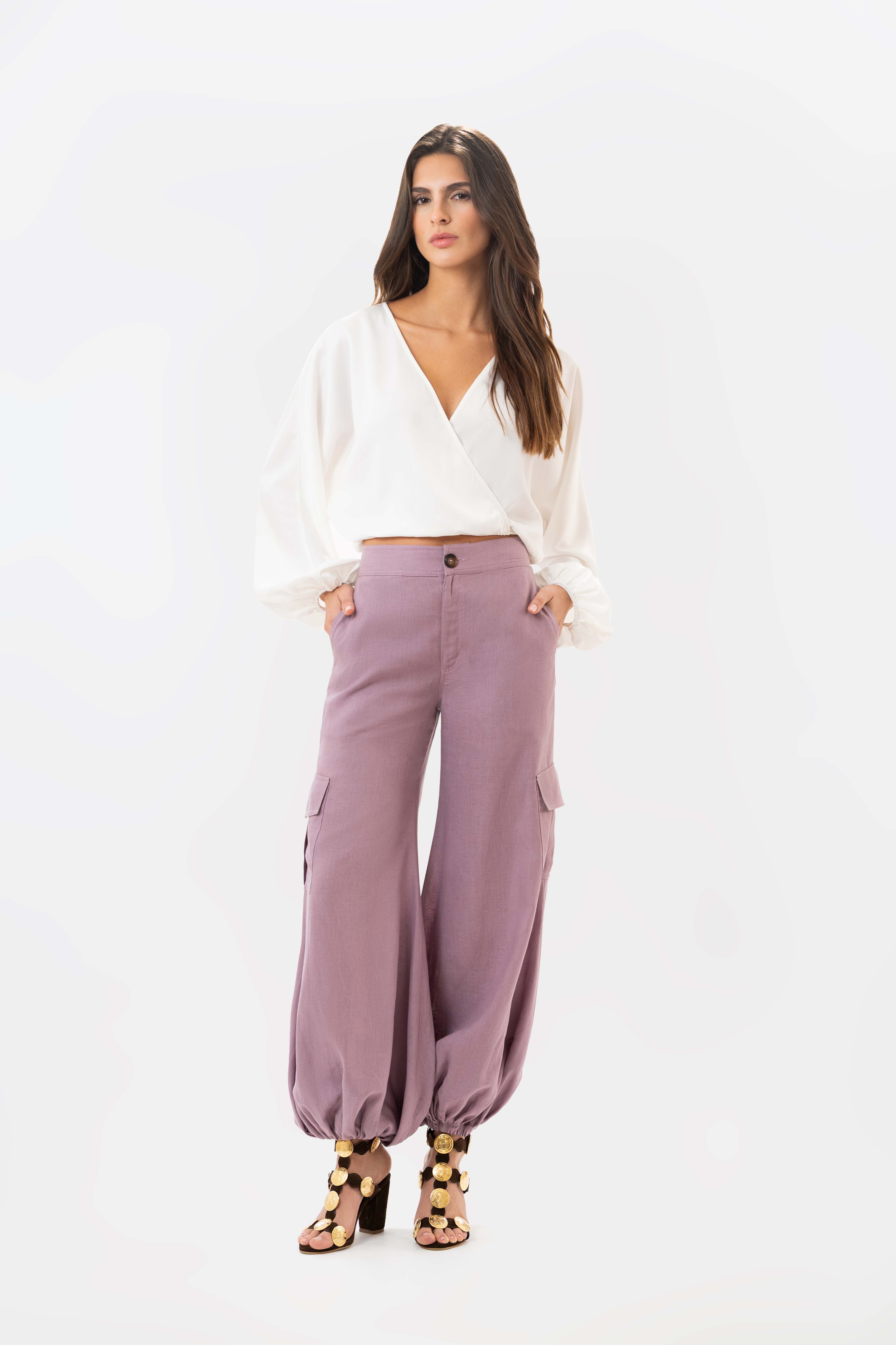 Pantalón Presencia Dusted Grape