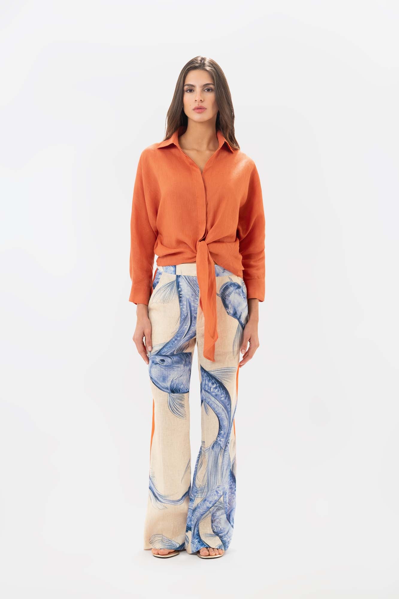 Camisa Halen Solar Orange