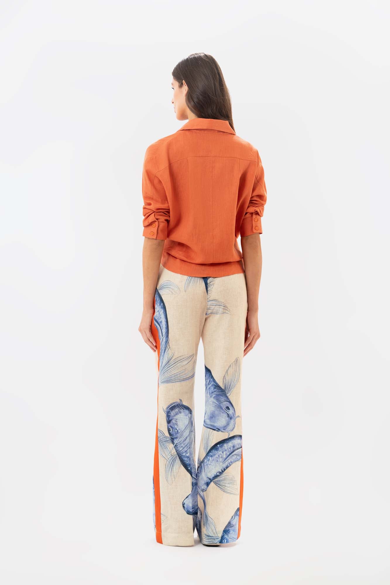 Camisa Halen Solar Orange