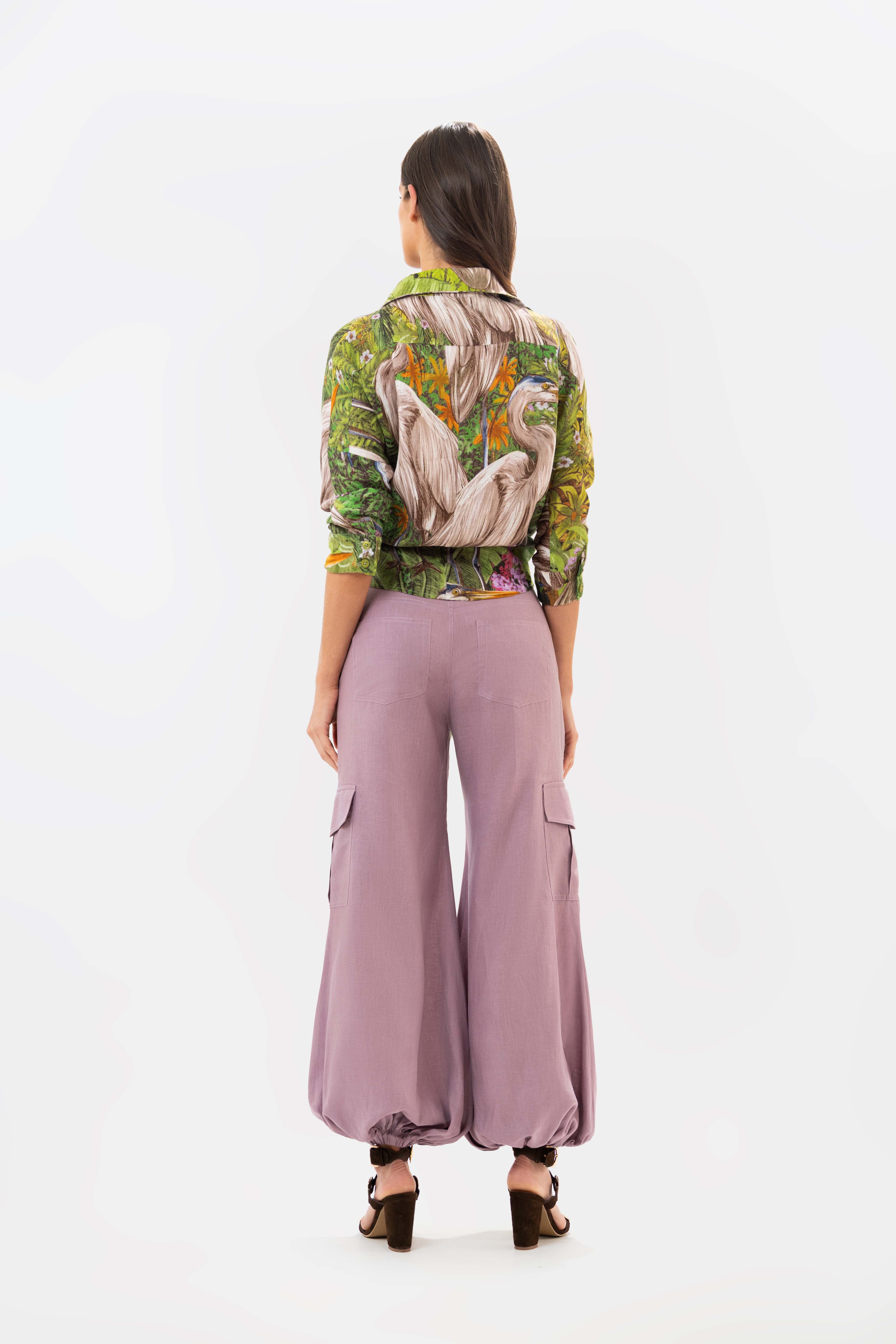 Pantalón Presencia Dusted Grape