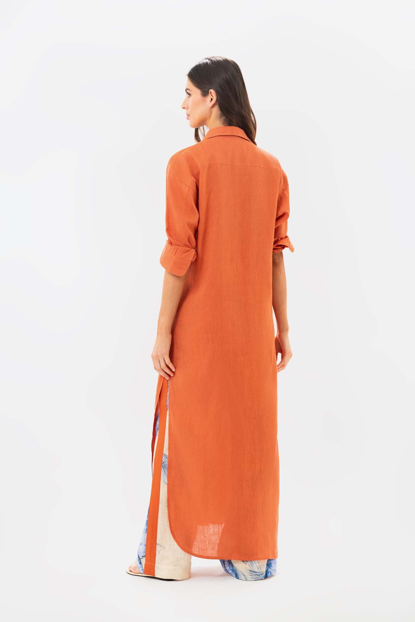 Vestido Deriva Solar Orange
