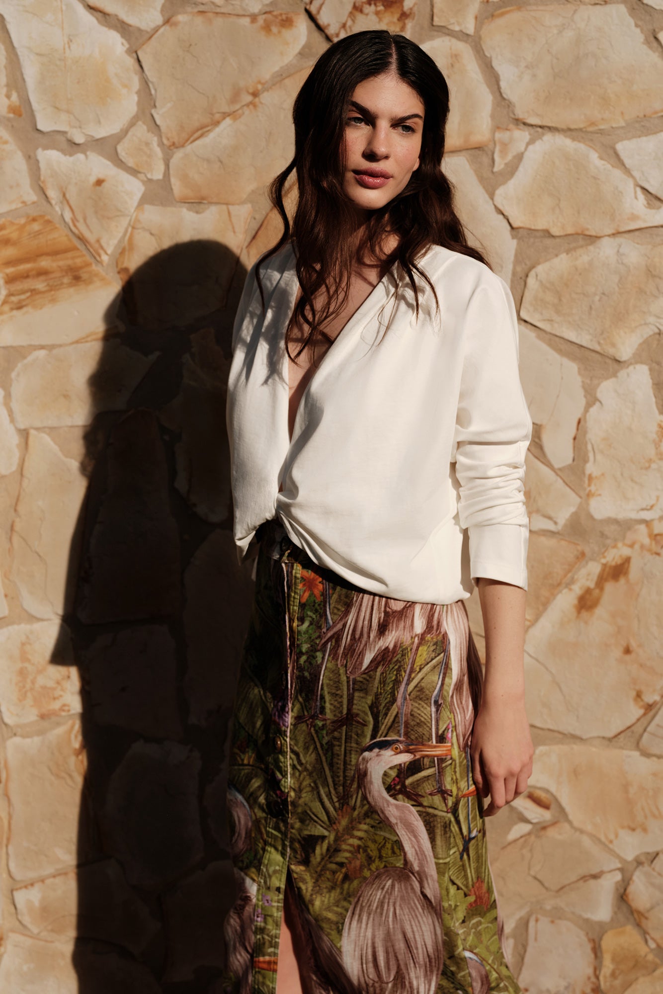 Blusa Vuelta Ivory