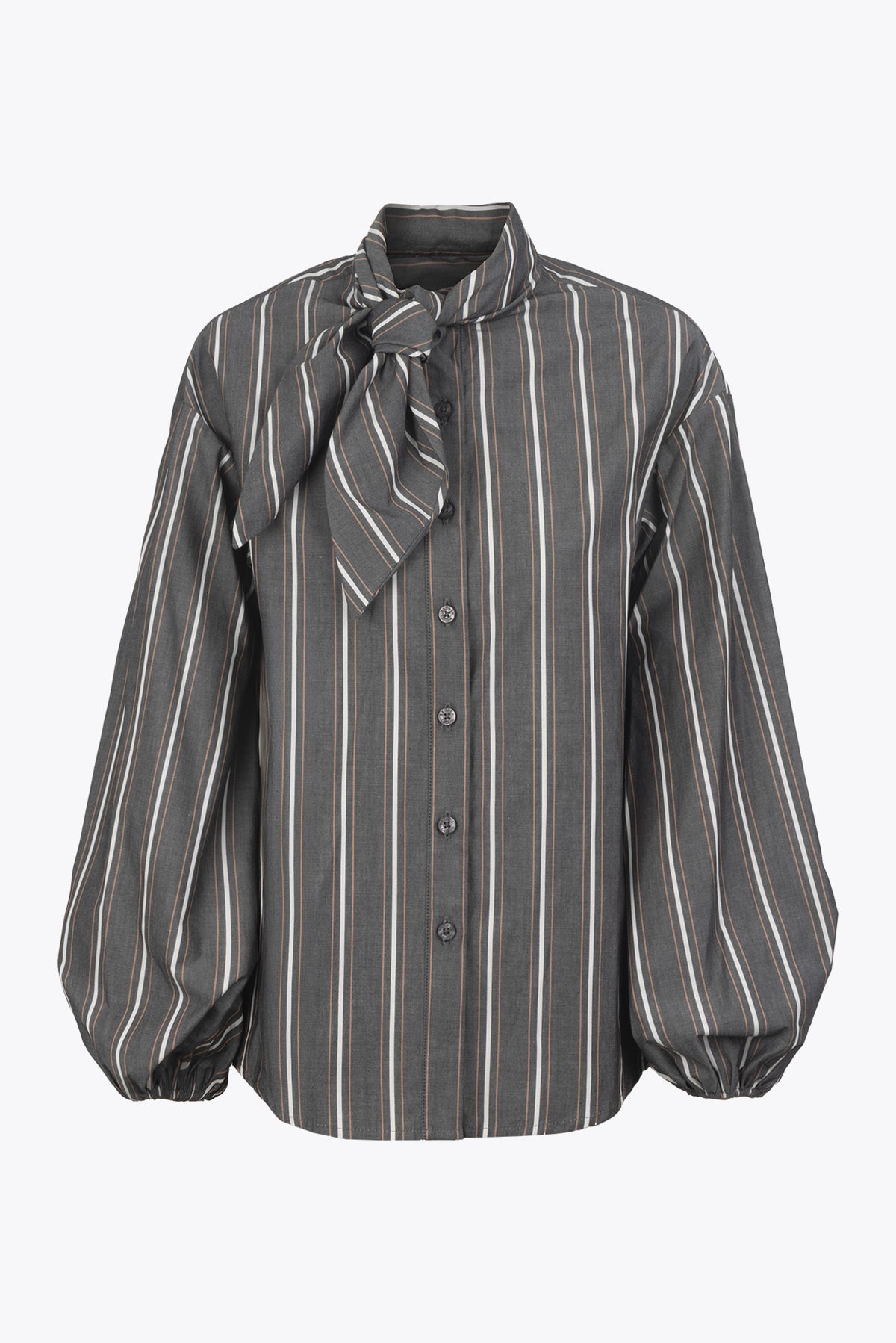 Camisa Savia Rayas Gris