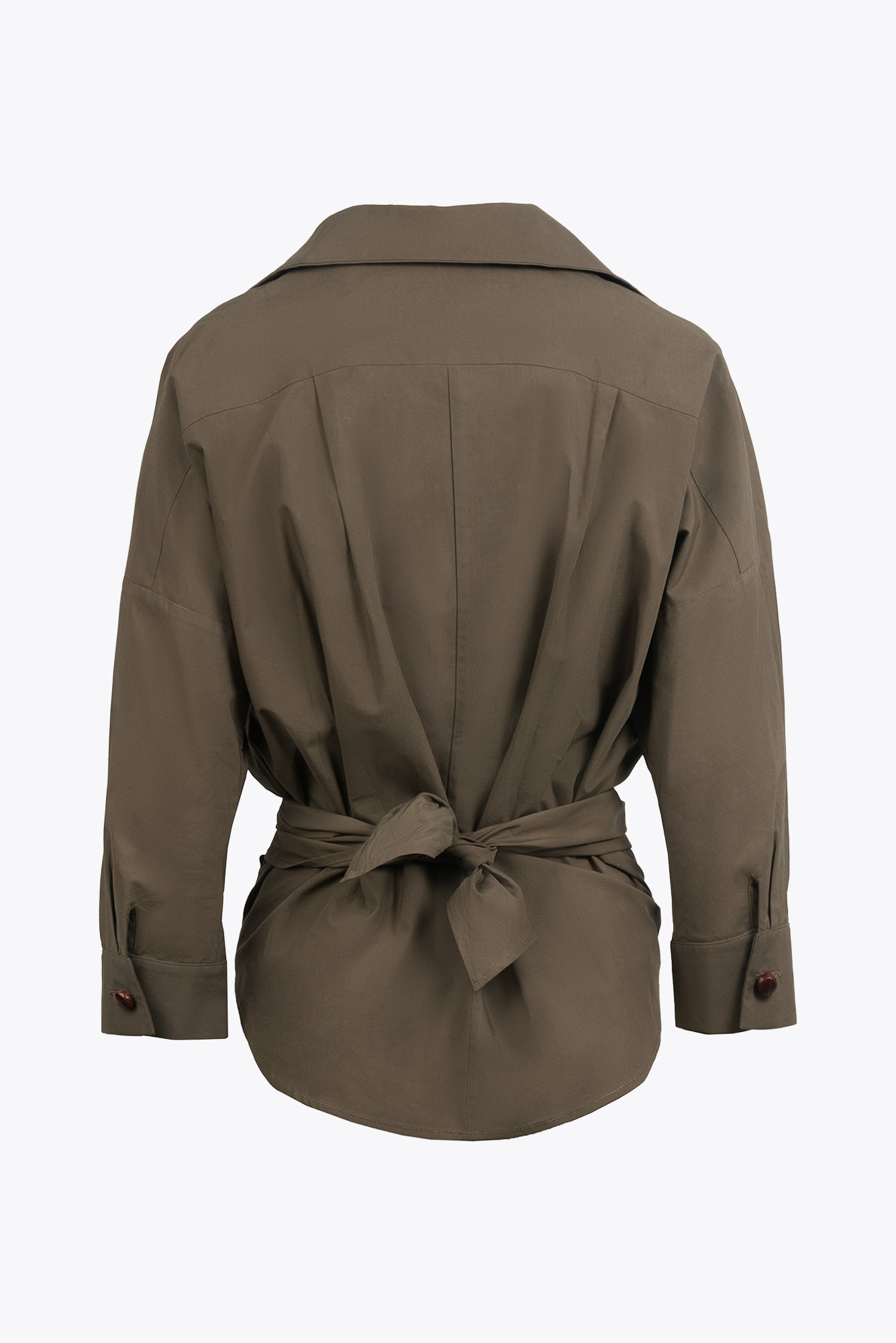 Camisa Veta Taupe