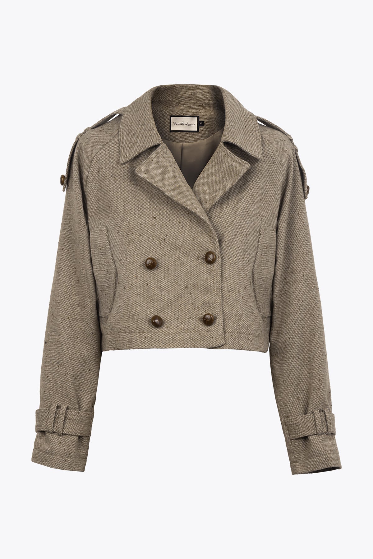 Chaqueta Contorno Café