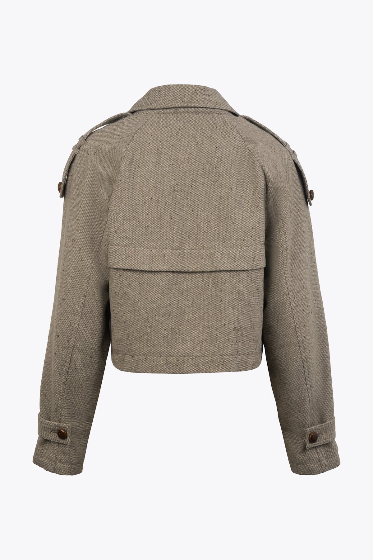 Chaqueta Contorno Café