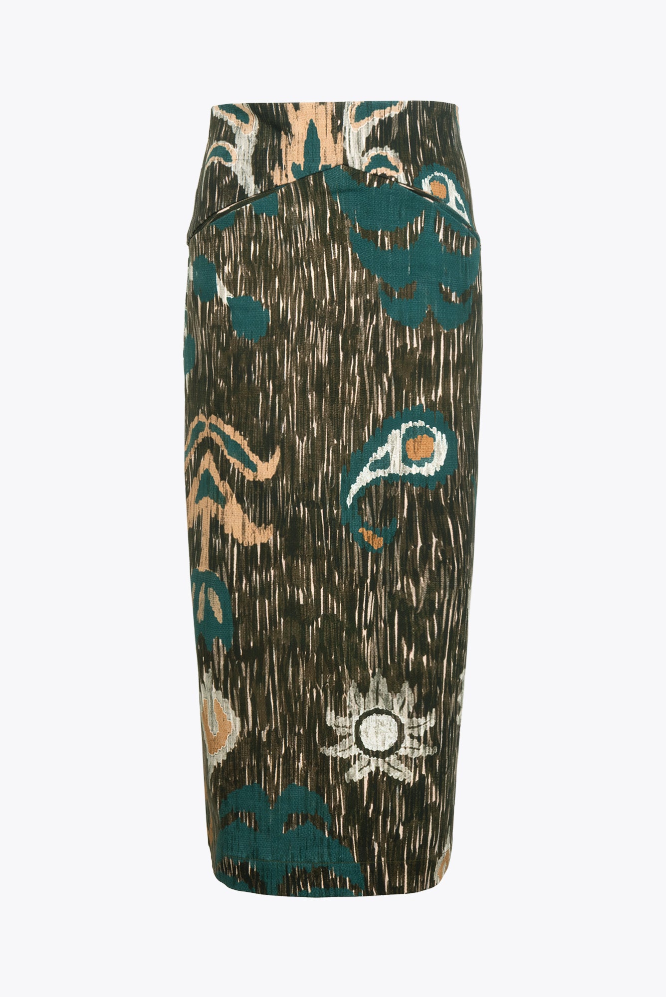 Falda Anidar Jungle Brown Print
