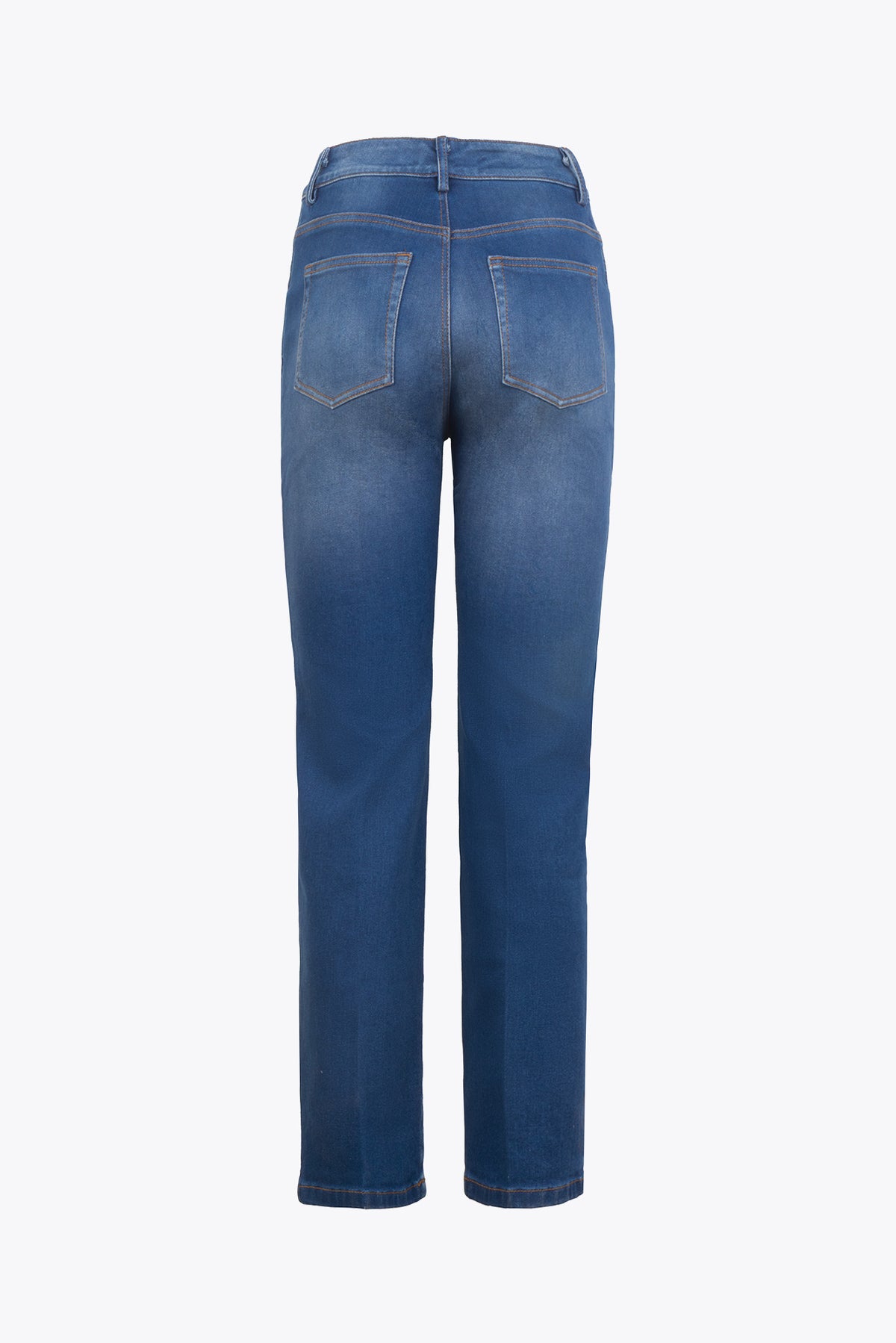Jean Cecil Leg Crop Azul