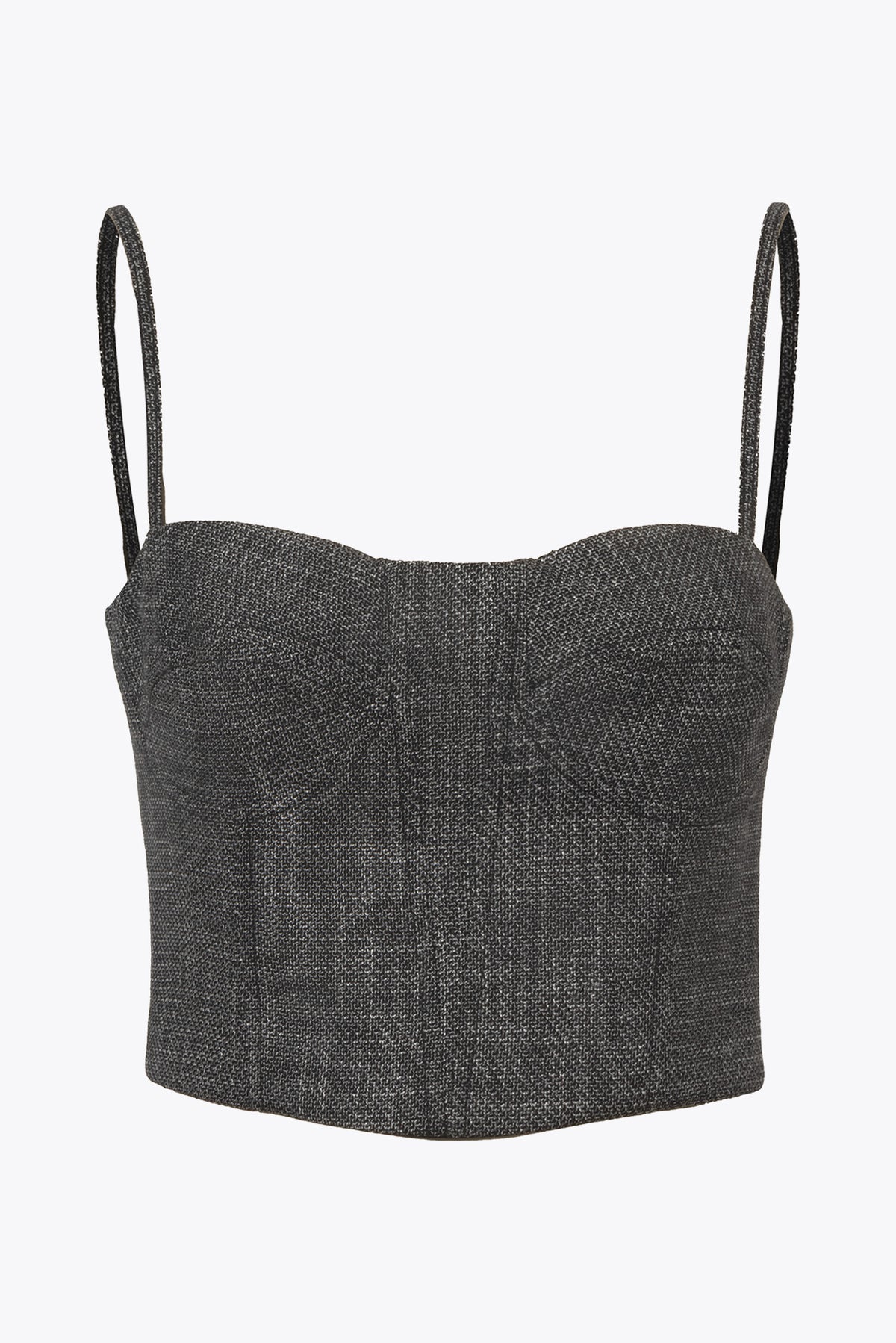 Top Louise Gris Oscuro