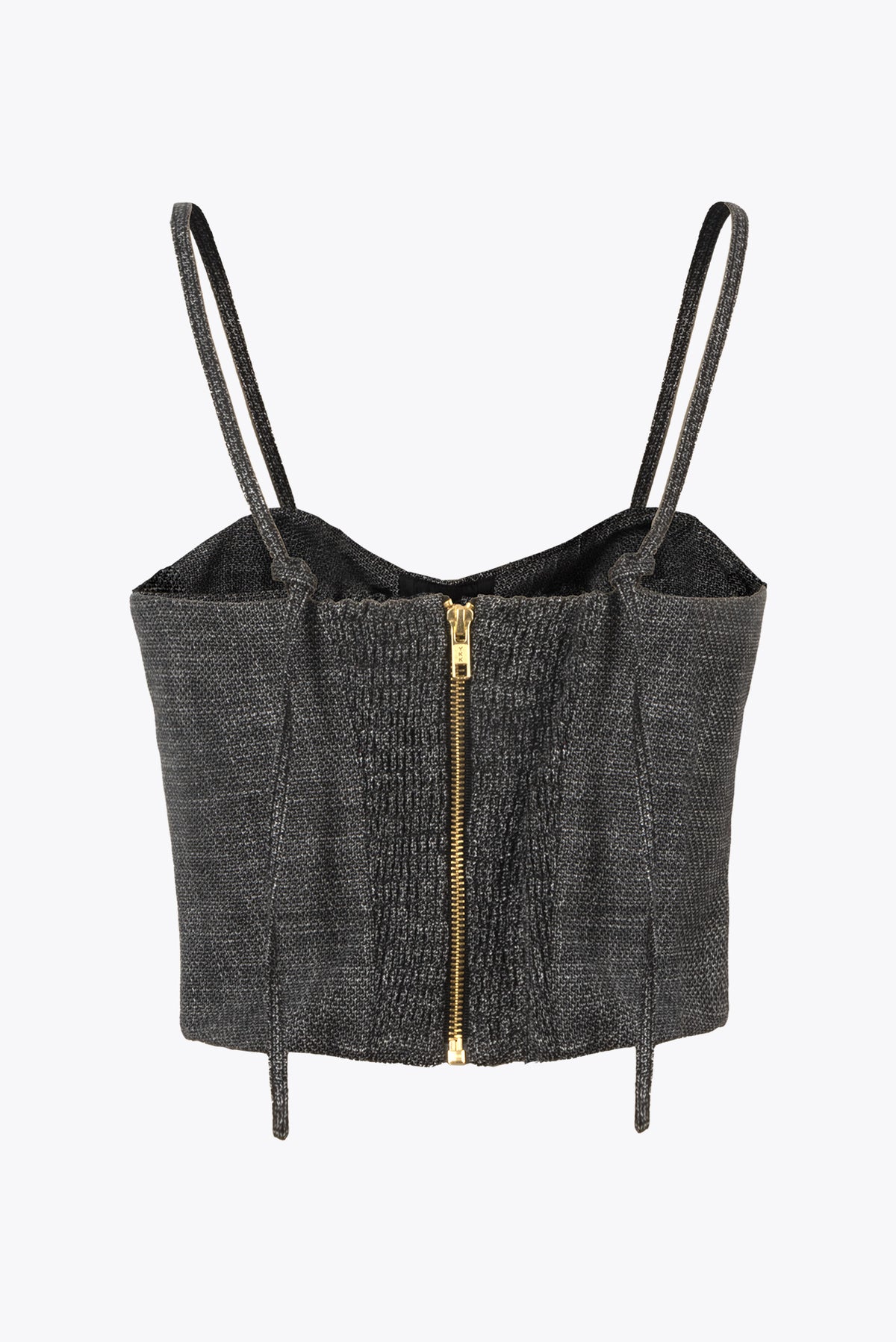 Top Louise Gris Oscuro