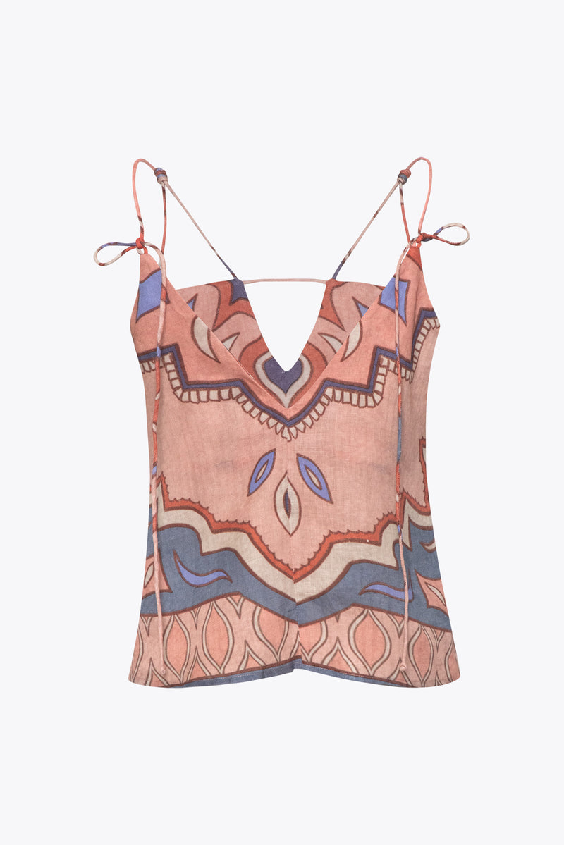 Blusa Capella Rosado Azul