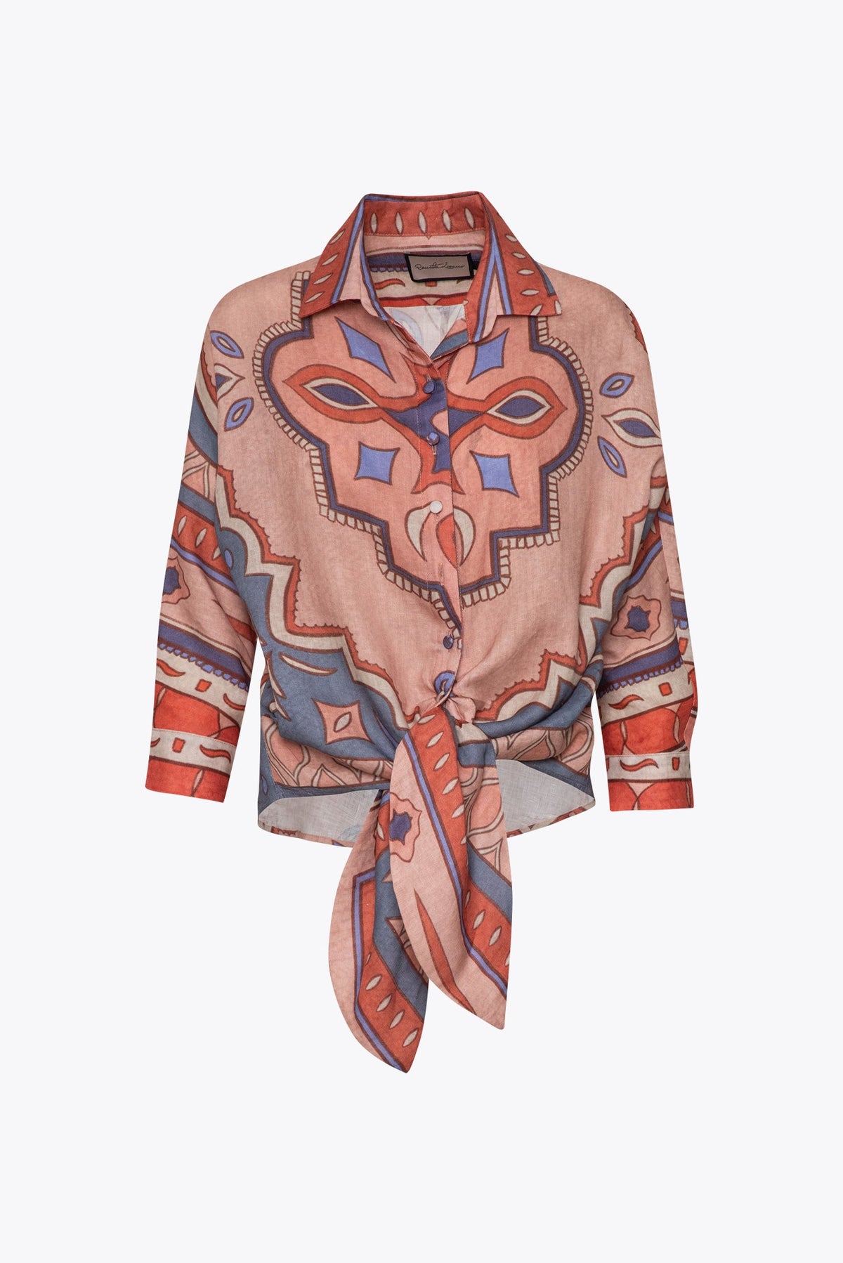 Camisa Milano Rosado Azul