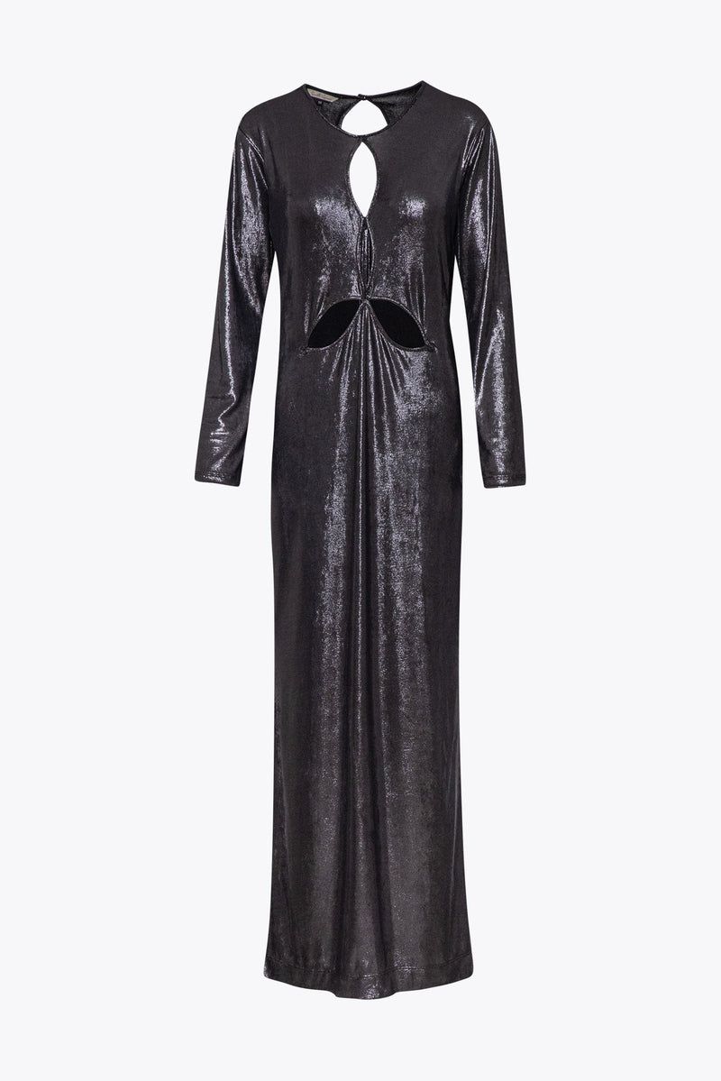 Vestido Mila Plateado