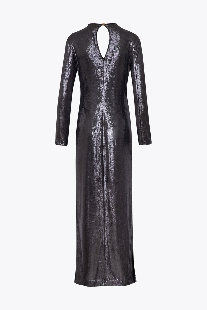 Vestido Mila Plateado