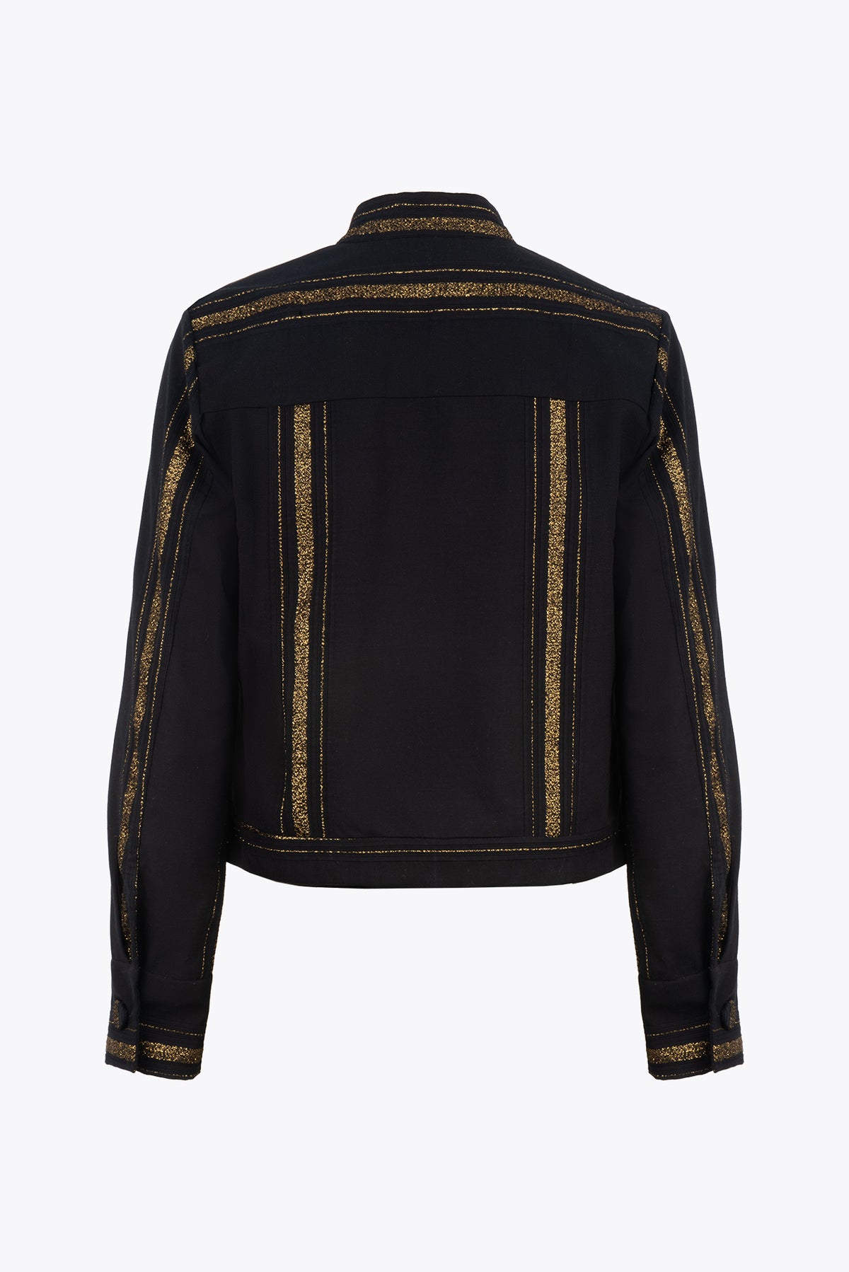 Chaqueta Silente Negro Dorado