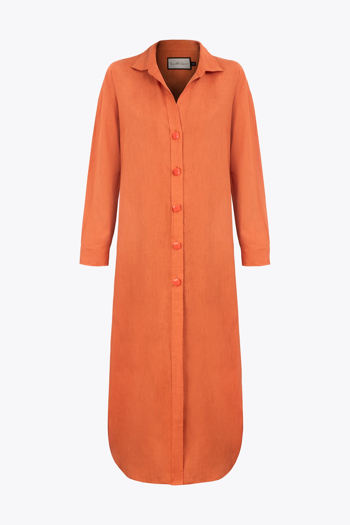 Vestido Deriva Solar Orange