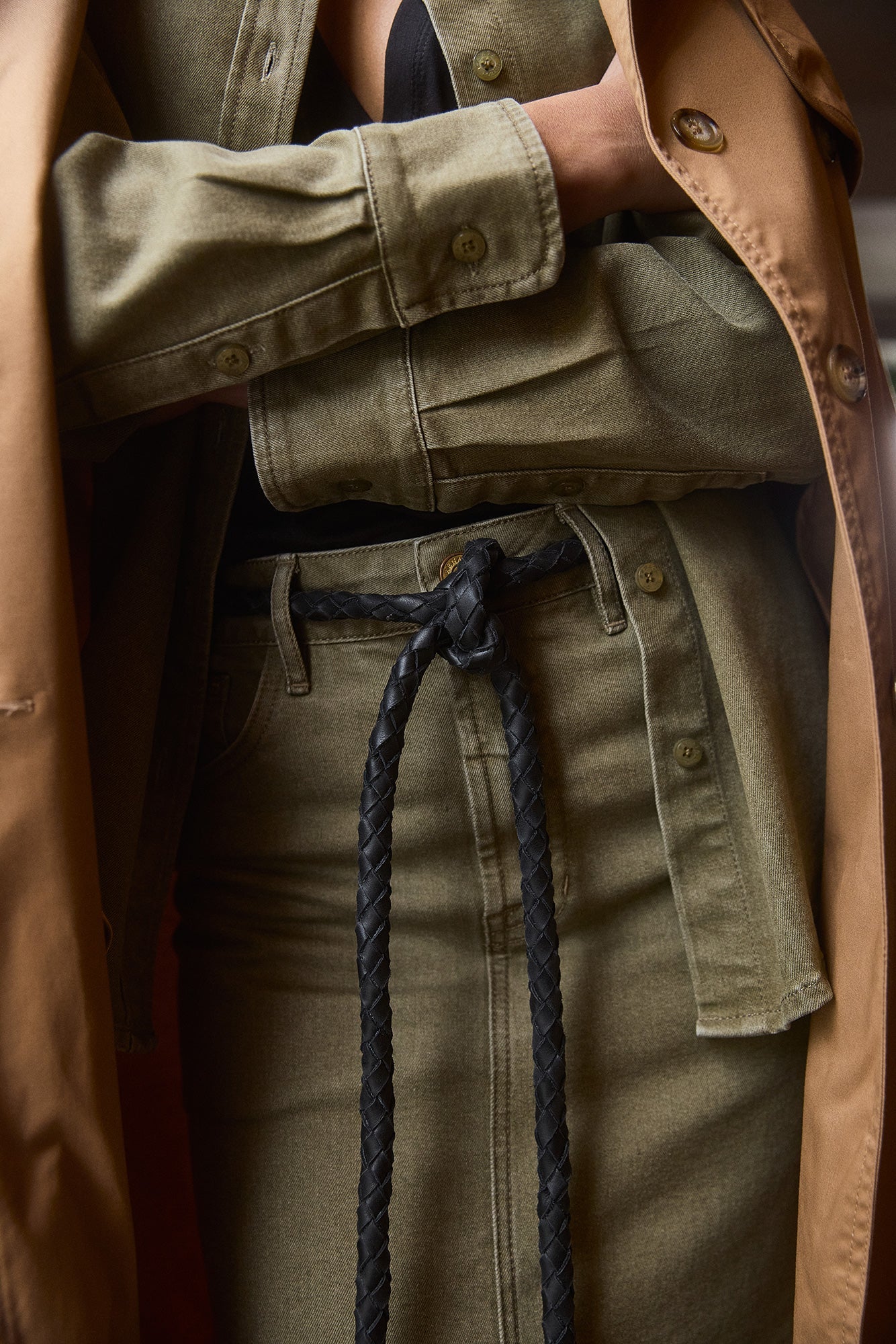 Camisa Eco Verde Oliva