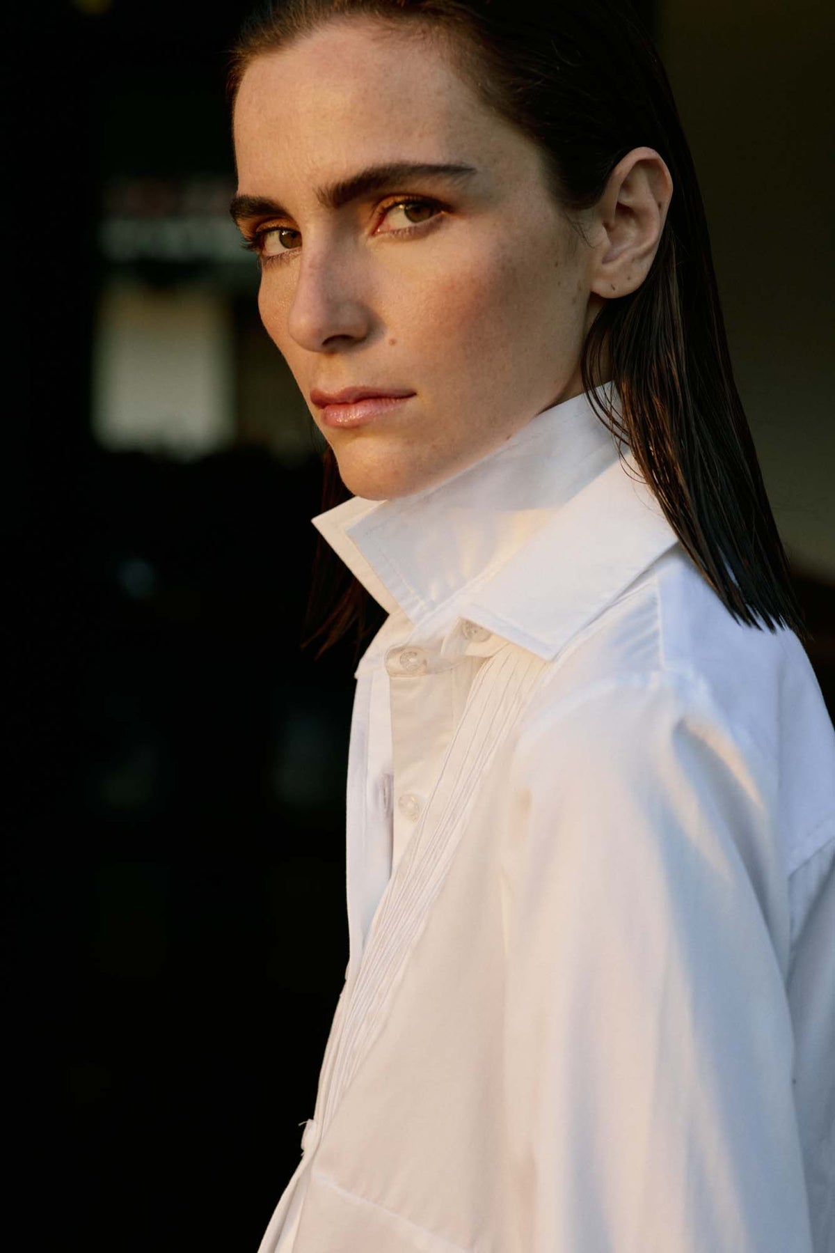 Camisa Hilo Blanco
