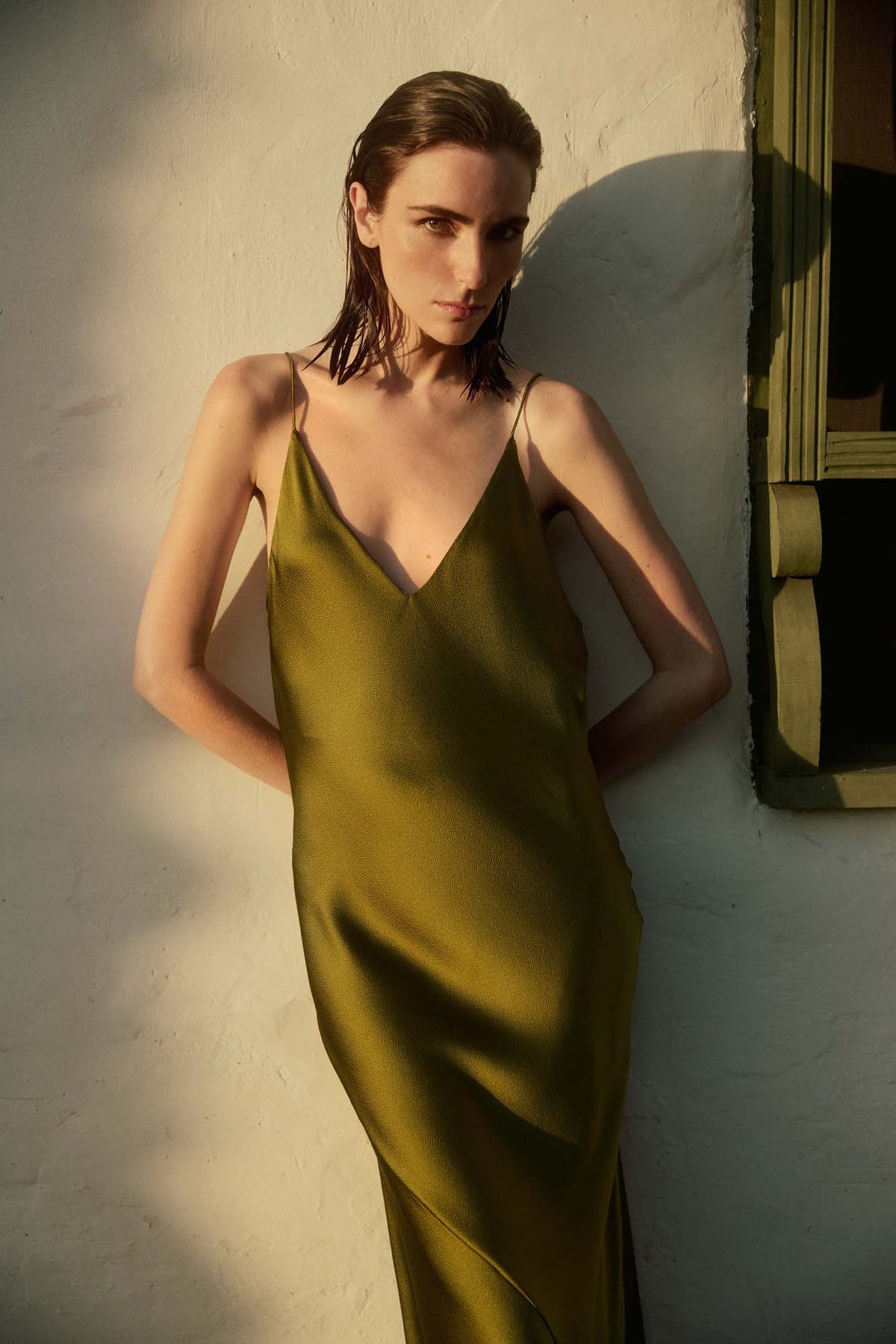 Vestido Cauce Verde